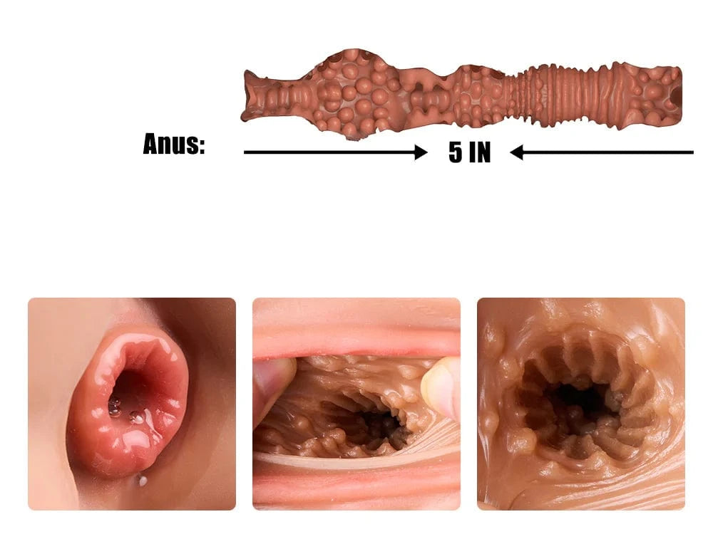 MRLSEXDOLL 巨尻筋肉質トルソー Roger ロジャー 褐色肌 32cm 5kg